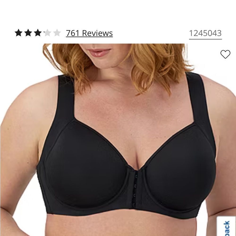 Bali- One Smooth U Posture Boost Lightly Padded Bra 42D